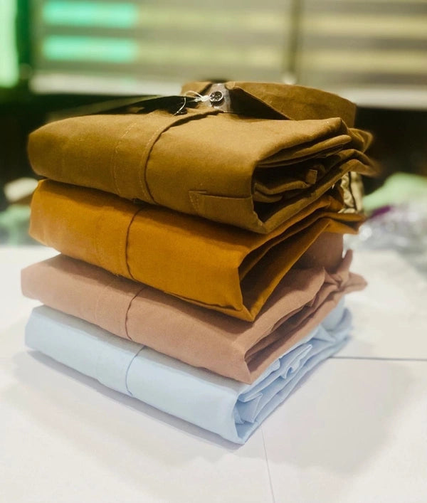 Plain Formal Shirt Combo – 4 Piece ComboTimeless Style And Comfort
